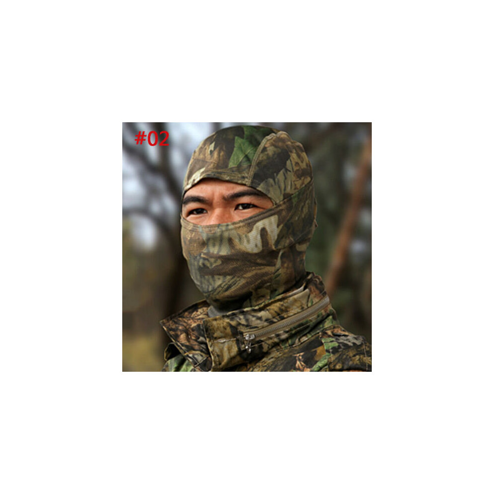 (Mountain Forest Bionic Terrain Camouflage) Camouflage Balaclava Tactical Cycling Hiking Hunting Outdoor Ski Full Face Mask 683546833624