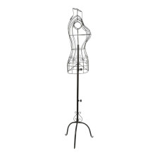 (White) Adjust Female Mannequin Stand Designer Pattern Metal Model Tailor Display UK