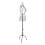 (White) Adjust Female Mannequin Stand Designer Pattern Metal Model Tailor Display UK 1