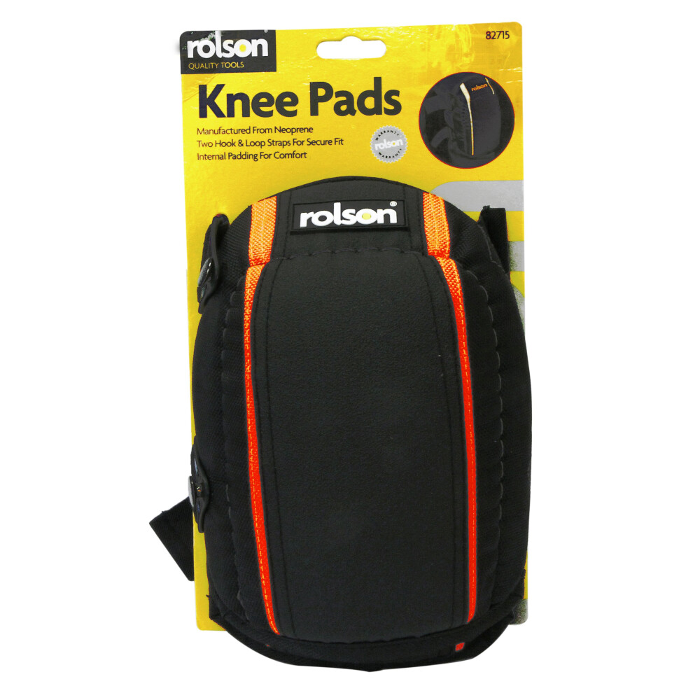 Rolson Heavy Duty Knee Pads. Tiling, Flooring, Carpet Fitting DIY