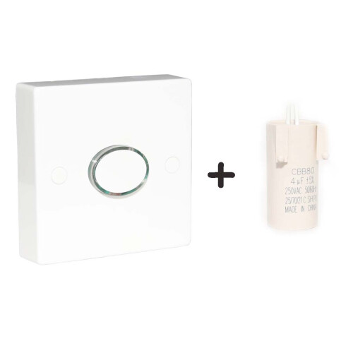 Lowenergie (Time Delay & PFCC) Energy Saving time lag switch lighting timer delay rundown illuminated adjustable PFCC