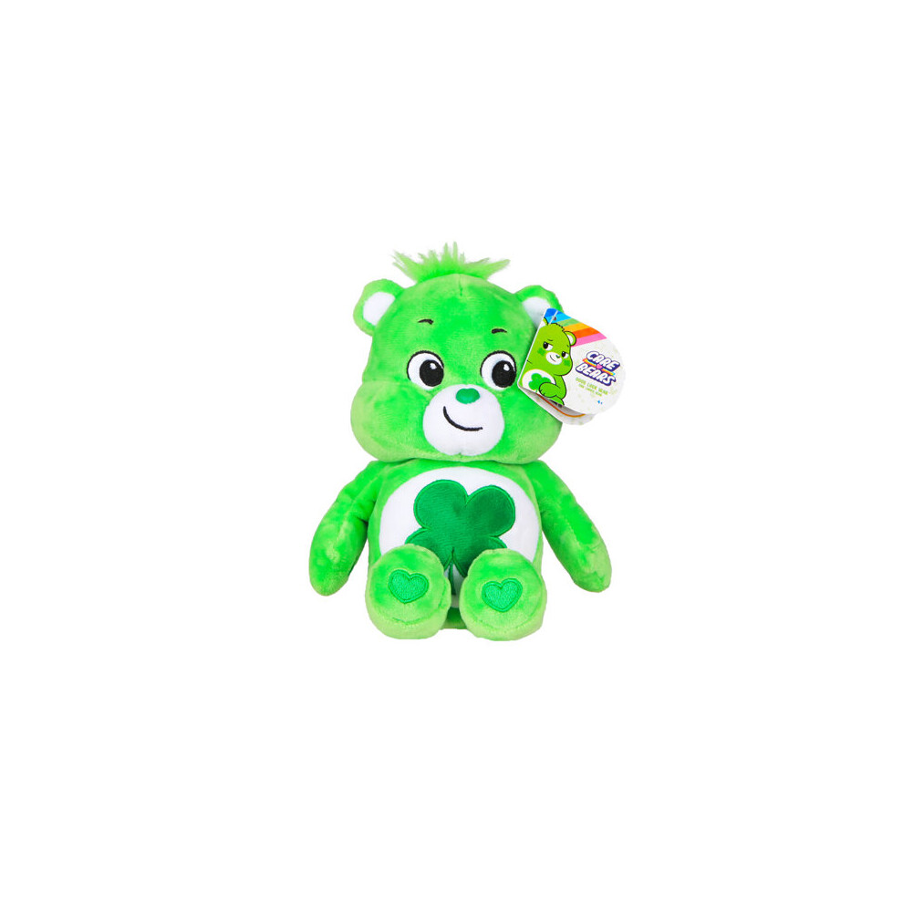 Care Bears Bean Plush 9" Green Good Luck Bear