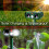 Solar Powered Cat Repellent for Outdoor Ultrasonic Cat Scarer 4
