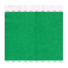 Mid Green Tyvek 25mm Wristbands (100 Pack)