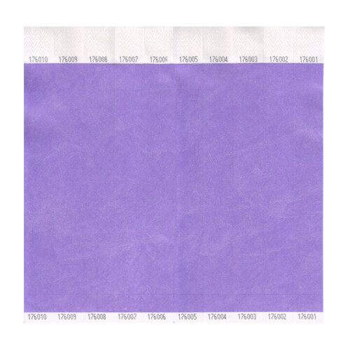 Lavender Tyvek 25mm Wristbands (100 Pack)