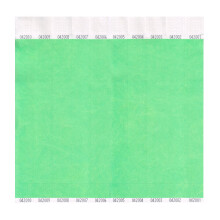 Neon Lime Tyvek 25mm Wristbands (100 Pack)
