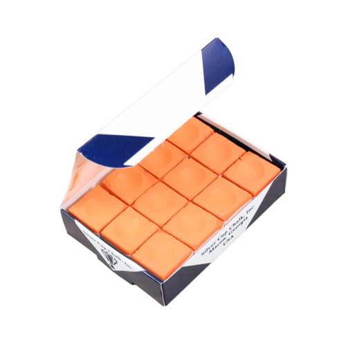 Silver Cup Orange Chalk, Box of 12