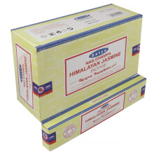 (HIMALAYAN JASMINE) Nag Champa Sayta Himalayan Jasmine Incense Sticks - Set of 12