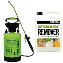 (3L, Ultima Plus XP Super Concentrate Patio Cleaner 1 x 5L) Garden Sprayer Pump Action Patio Cleaner Kits