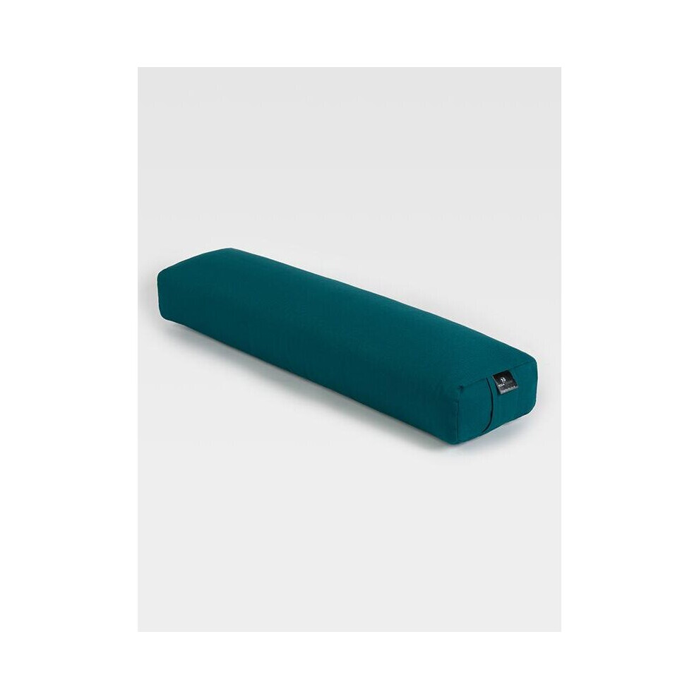 (Teal) Yoga Studio EU Pranayama Buckwheat Meditation Bolster