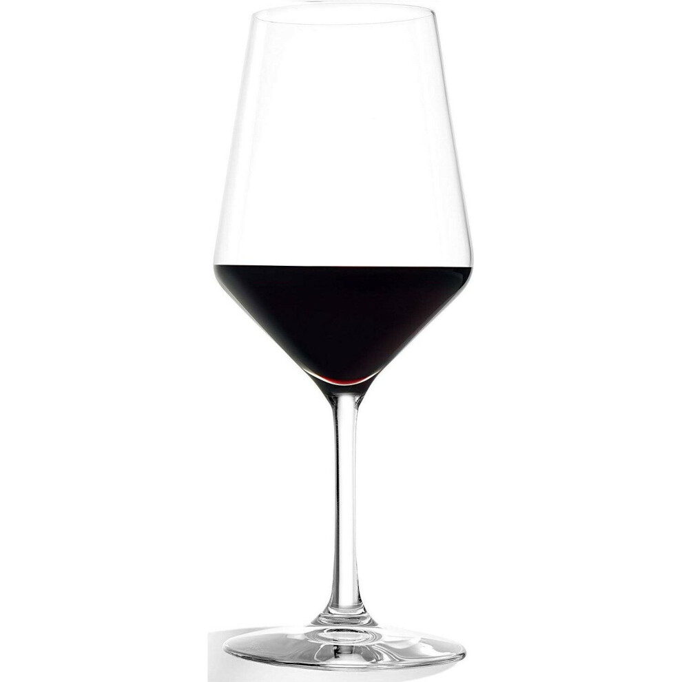 Stölzle Set of 6 Red Wine Glasses Lead Free Crystal Glass Made in Germany 490ml 