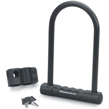 Bike D Lock [Key] [Universal Mounting Bracket] 8170EURDPRO - Ideal for Bike, Electric Bike, Mountain Bike, Road Bike, Folding Bike