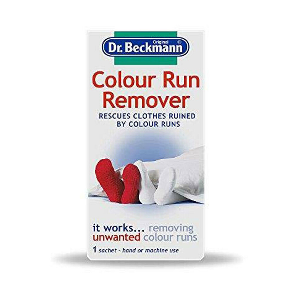 Dr Beckmann Colour Run Remover - 1 x 75g Sachets