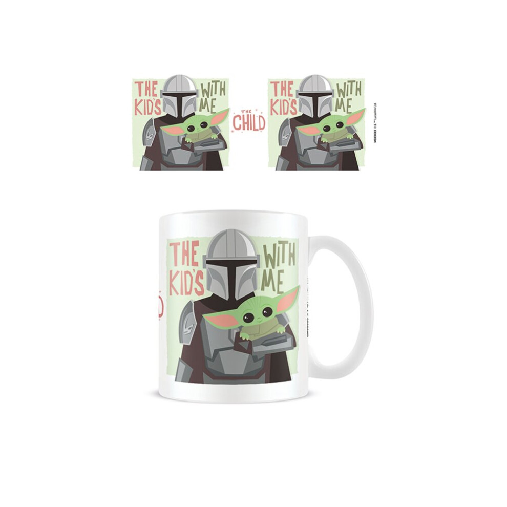 Star Wars The Mandalorian The Kids With Me 11Oz Boxed Mug