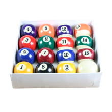 ClubKing Ltd Spots and Stripes 2 1/4" Pool Ball Set