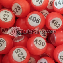 ClubKing Ltd Raffle Balls 18mm 401 to 500
