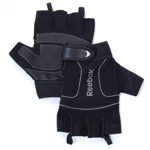 Reebok (XL) Reebok Professional Weight Lifting Gloves - Black