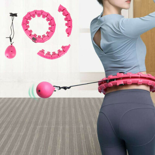 Weight Loss Smart Hula Hoop Detachable Hoops Fitness Abs 24 Knots On Onbuy 