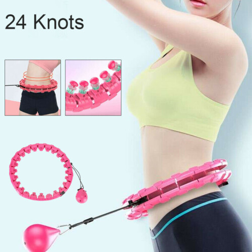 Weight Loss Smart Hula Hoop Detachable Hoops Fitness Abs 24 Knots On Onbuy 