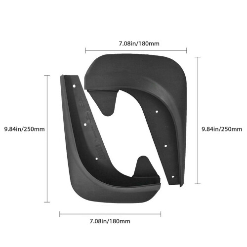 Ranpo 4X Universal Car Mud Flaps Splash Guards Fender Front or Rear 1