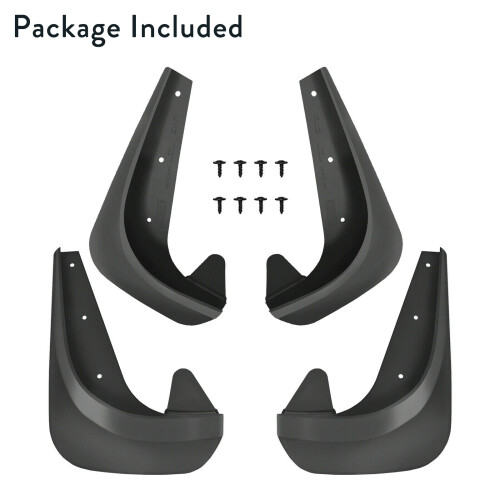 Ranpo 4X Universal Car Mud Flaps Splash Guards Fender Front or Rear 2