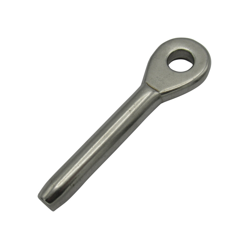 Stainless Steel Swage Eye Terminal 6Mm (Wire Rope Cable Rigging) 707152587310
