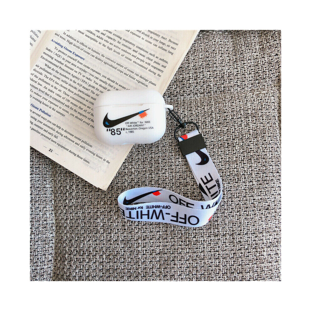 (, For Airpods Pro) Tpu Airpod Protective Clear Case For Apple Airpods1/2 Pro Exercise Cover Fitness White 668189702759