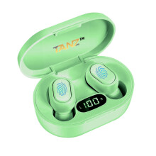 (Green) TANZ XT Wireless Bluetooth Earphones Headphones Earbuds iPhone Samsung