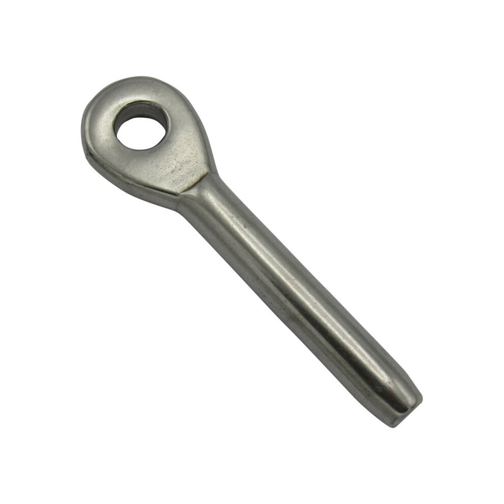 Stainless Steel Swage Eye Terminal 8Mm (Wire Rope Cable Rigging) 707152587334