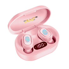 (Pink) TANZ XT Wireless Bluetooth Earphones Headphones Earbuds iPhone Samsung