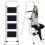4 Step Ladder Heavy Duty Steel Portable  Foldable Step Stool Non-Slip 4