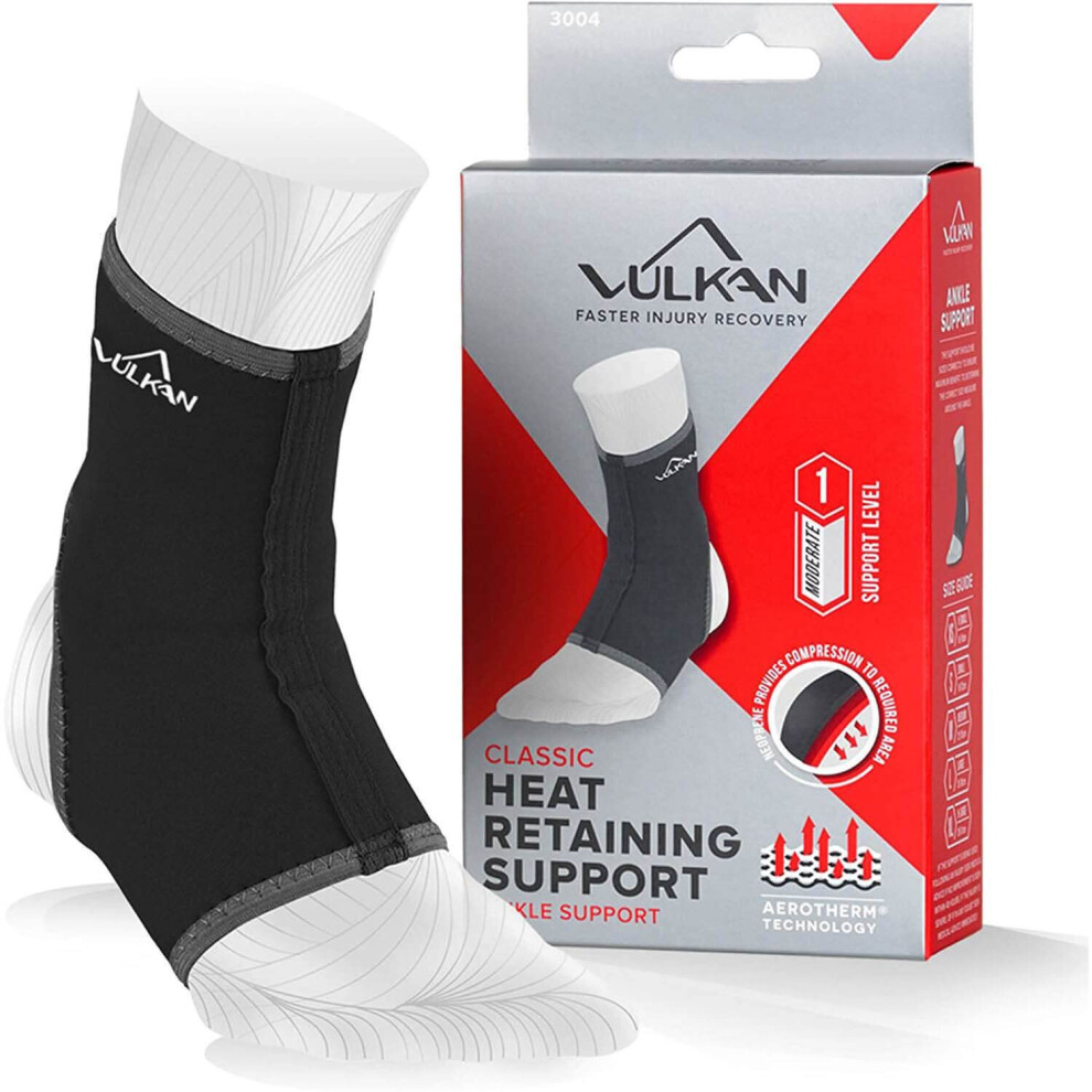 Vulkan (L) Ankle Support Neoprene Sleeve Brace