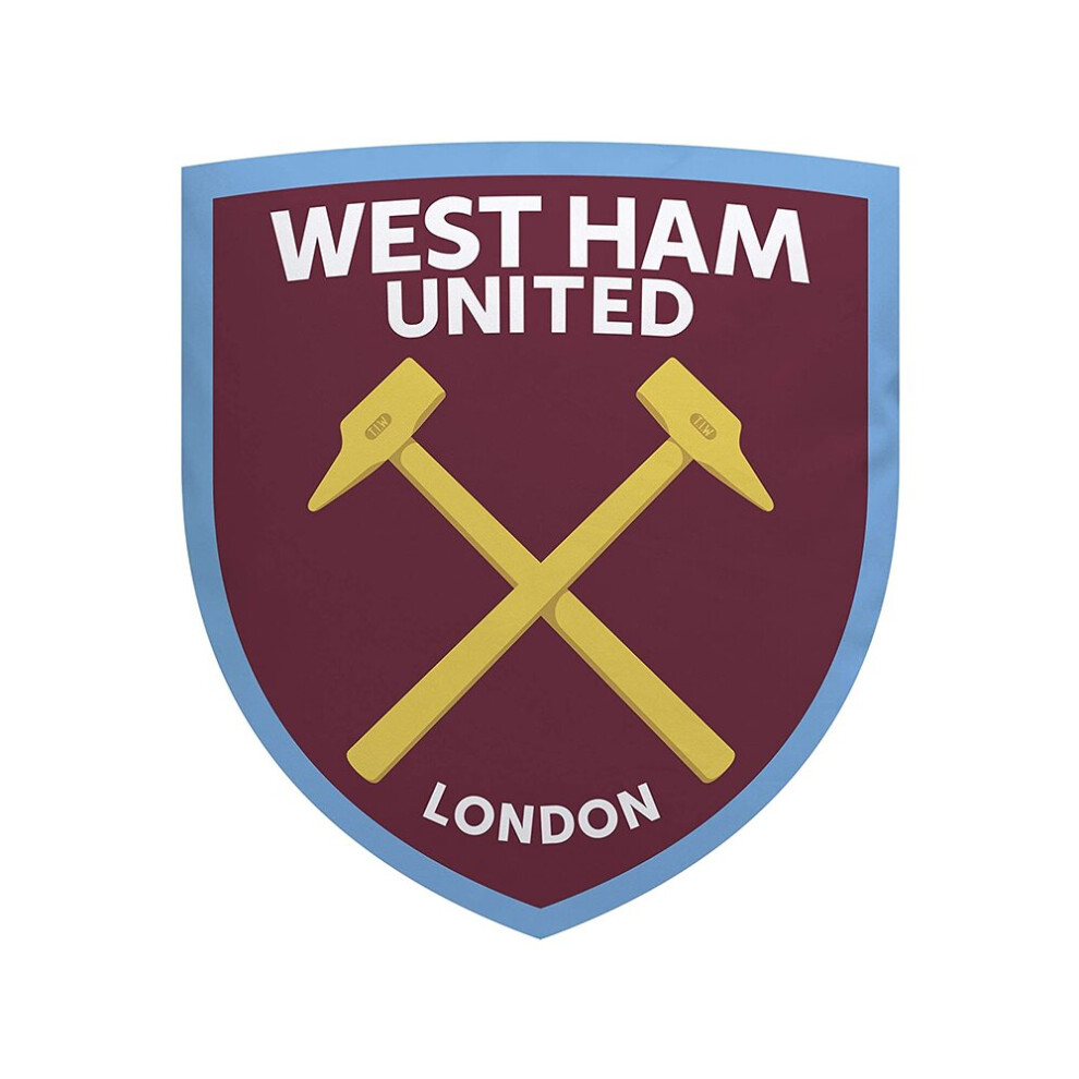 West Ham United Crest Shaped Cushion