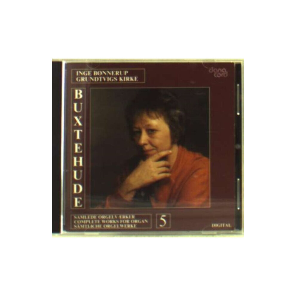ID200z - INGE BONNERUP - BUXTEHUDE COMPLETE O - CD - New