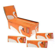 (50 Booklets (Full Box)) SWAN LIQUORICE Standard Regular Cigarette Smoking Rolling Papers