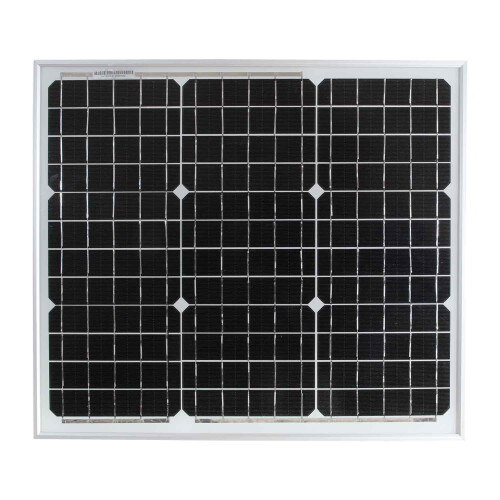 (30w) Solar Panels Premium Mono PV Photo-voltaic Panel Connectors Boat Caravan