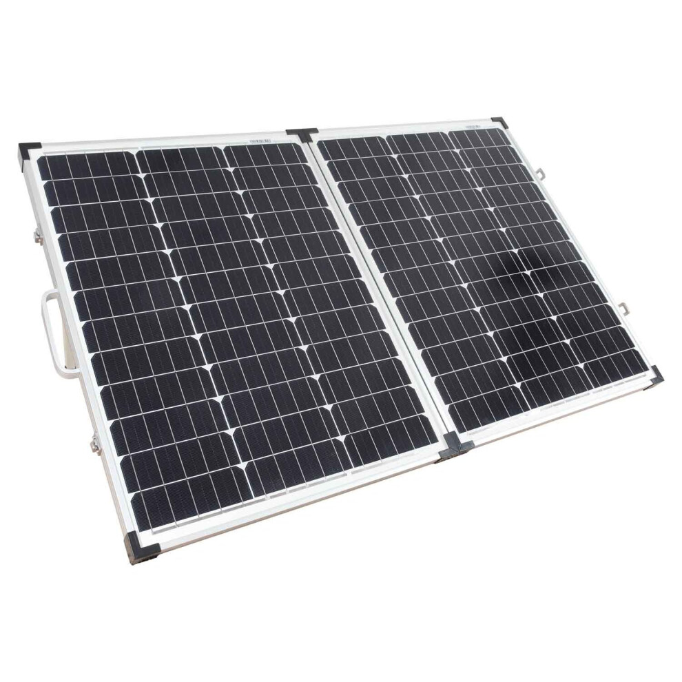 (100w Portable) 40W/60W/100W Portable Mono Folding Solar Panel Battery Charger Camping Caravan