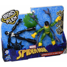 Spider-Man Multicolour Bend And Flex Black Suit Spider-Man Vs. Doc Ock Action Figure Toys