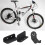 3x Bike Bicycle Cycling Pedal Tire Wall Mount  Hanger Stand Rack 1