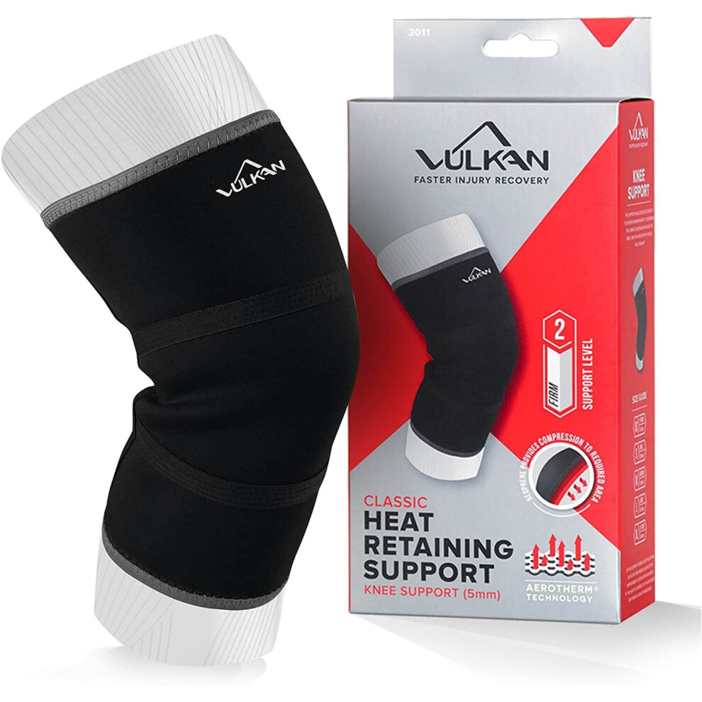 Vulkan (S) Classic Knee Support Neoprene Sleeve 5Mm