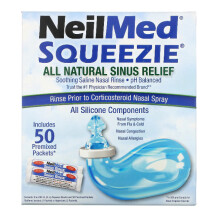 Squip, NeilMed Squeezie, Natürliche Sinus-Erleichterung, 1 Kit