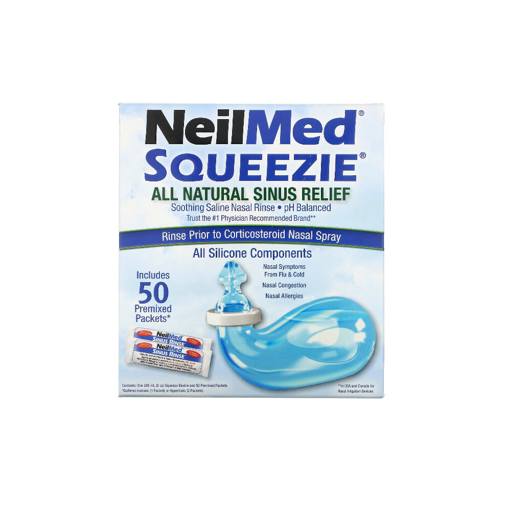 Squip , Squeezie, Nasal Rinsing System, 1 Kit