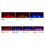 TruFlame 7 colour Side LEDs Wall Mounted Arched White Glass Electric Fire with Log Effect 12
