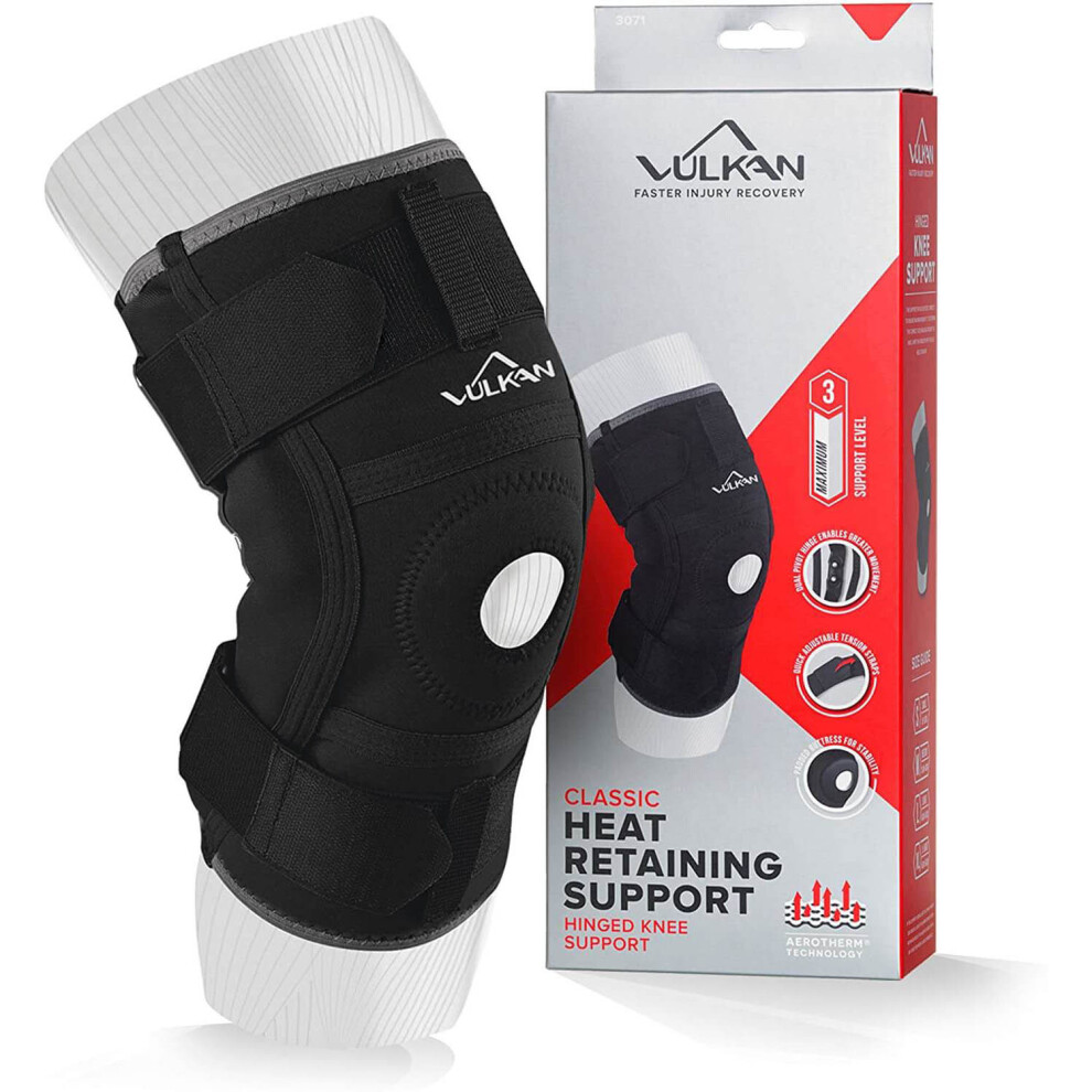 Vulkan (Xl) Hinged Knee Support Brace Adjustable Sleeve