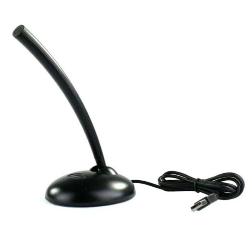Universal USB Stand Mini Desktop Microphone Mic For PC Computer Laptop Notebook 1