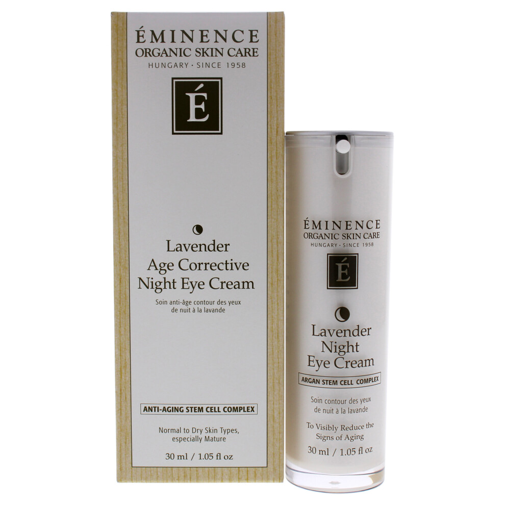 Eminence Lavender Age Corrective Night Eye Cream - 1.05 oz Cream