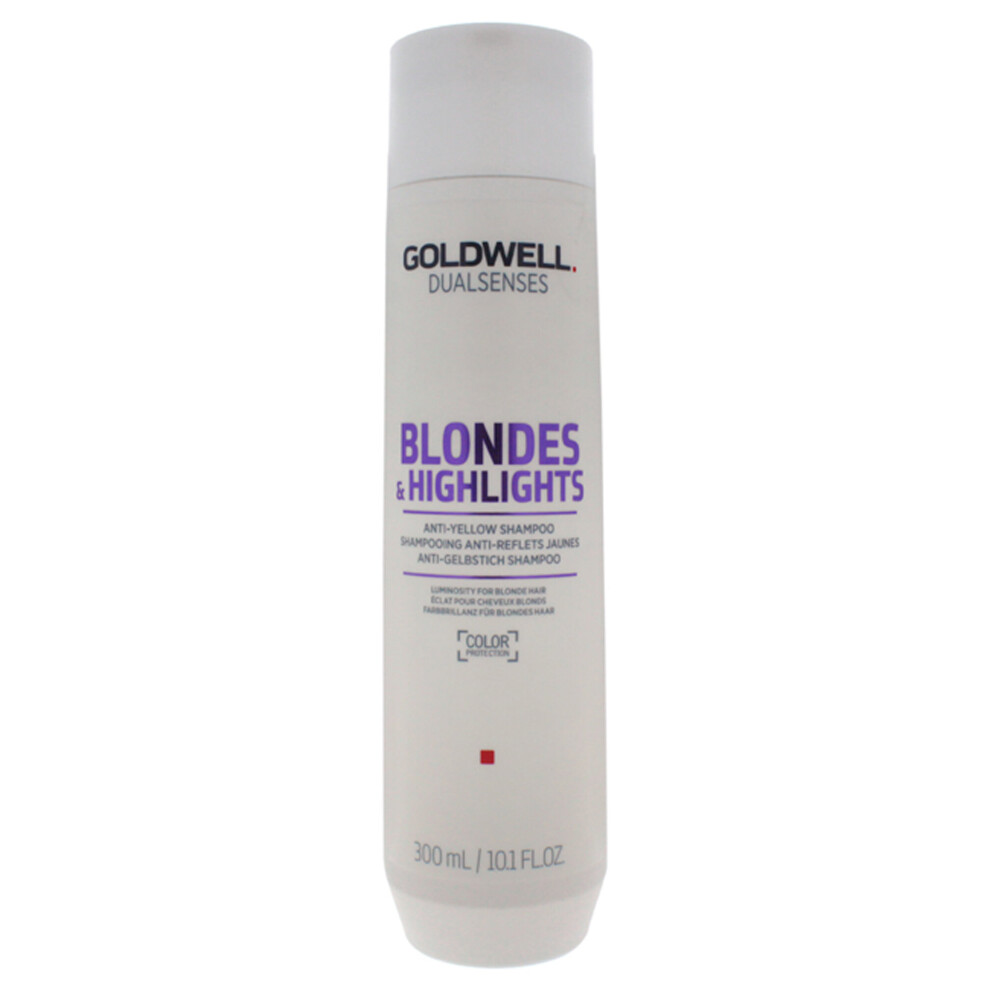 Goldwell Dualsenses Blondes & Highlights Anti-Yellow Shampoo - 10.1 oz Shampoo