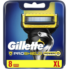 8 stuks Gillette ProShield Power scheermesjes