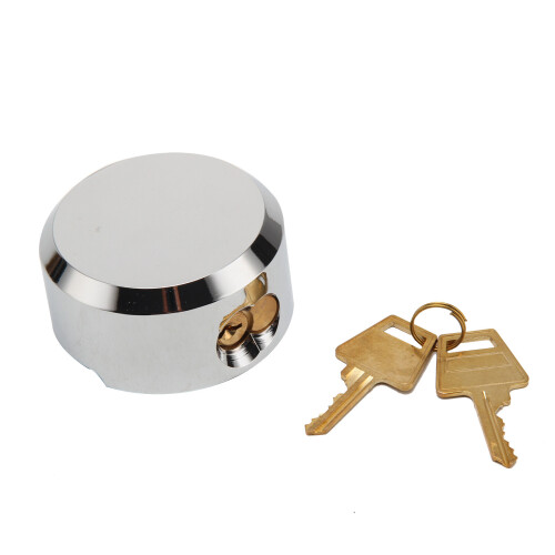 73mm Round Padlock Concealed Van Shutter Gate Door Replacement Lock 1
