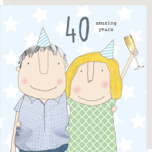 Rosie Made A Thing Amazing Years 40th Anniversary Greeting Card Humour Cards